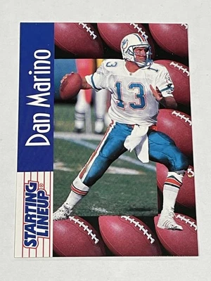 1997 Kenner Starting Lineup Card Football - Dan Marino - Miami Dolphins - Image 1 of 2