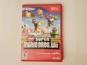 New Super Mario Bros. Wii (Wii) - Picture 1 of 2