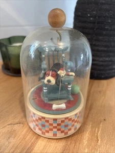 Enesco Animated Music Box Dog On Rocking Chair – My Favorite Things Works - Picture 1 of 6