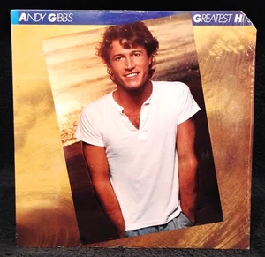 ANDY GIBB'S GREATEST HITS (RARE VINYL / IN-SHRINK / 1ST RL-1980) - Picture 1 of 9