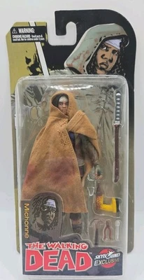 Poncho sangriento Michonne Walking Dead 2012 variante McFarlane Skybound exclusivo Foto 1 de 4