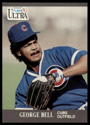 1991 Ultra #55 George Bell - Image 1 of 2