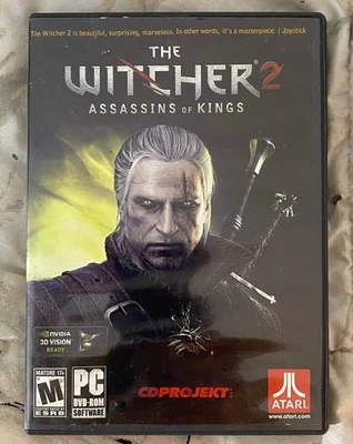 The Witcher 2 Assassins of Kings Enhanced Edition (PC DVD-ROM) + Manual + Coin - Image 1 of 4