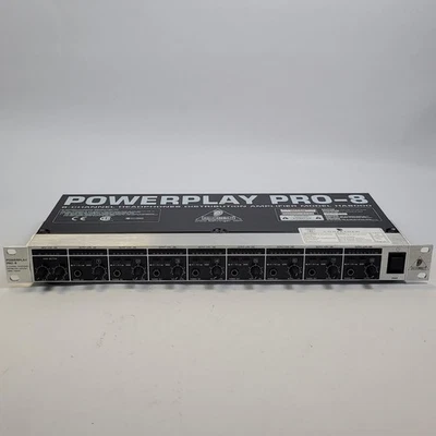BEHRINGER HA8000 PowerPlay Pro-8 8-Channel Headphone Amplifier | Grade B - Image 1 of 4