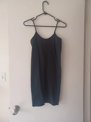 Black Body Con Dress Spaghetti Strap One Size - Image 1 of 4