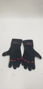 Guantes Glaciar Neopreno Negro y Rojo Kenai Talla M Medianos Pesca Caza - Imagen 1 de 5