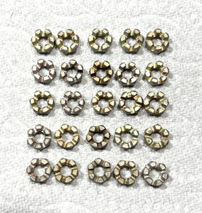 Aircraft Castellated Nuts, 1/4 x 28, Lot of 25 each, New Surplus, AN310-4 - Picture 1 of 4