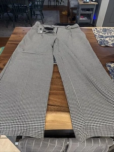 Pantalone DONNA LOFT PIED DE POULE TAGLIA 8 nero bianco CON CINTURA - Foto 1 di 11