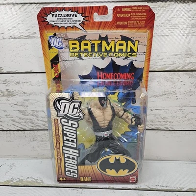 Mattel DC SuperHeroes Bane With Comic Book 2005 6.5" Figure New Vintage - Image 1 of 4