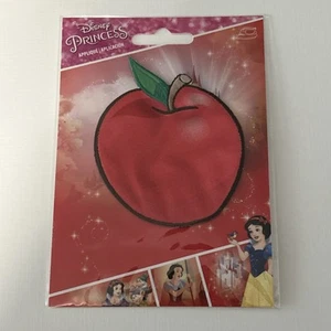 Schneewittchen Applikation Patch Nähen Basteln Disney Prinzessin Gift Apfel Bügelbild - Bild 1 von 2