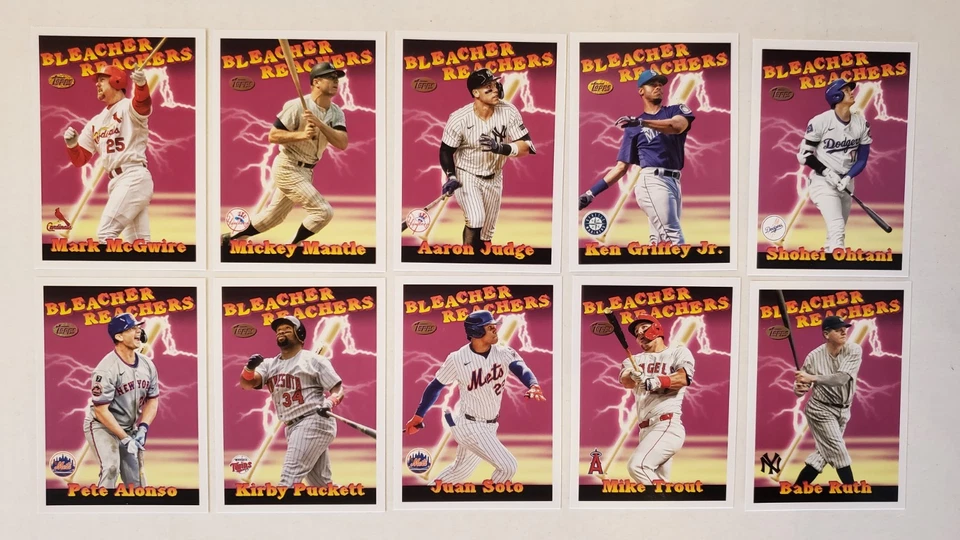 2025 Topps Update - BLEACHER REACHERS INSERTS - Card #s 1-25 - 11/20 RESTOCK - Image 1 of 1