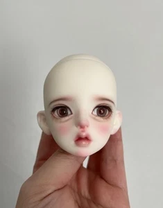 1/4 BJD Ball Jointed Doll Head with Artist Face-up MSD Minifee - Picture 1 of 7
