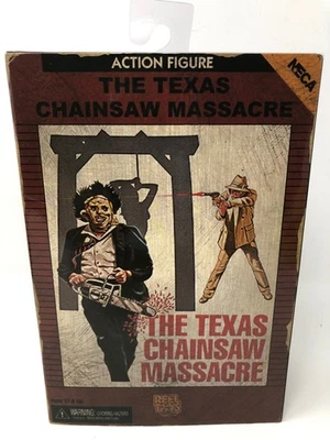 Figura de acción NECA Texas Chainsaw Massacre escala 7 Leatherface Foto 1 de 4