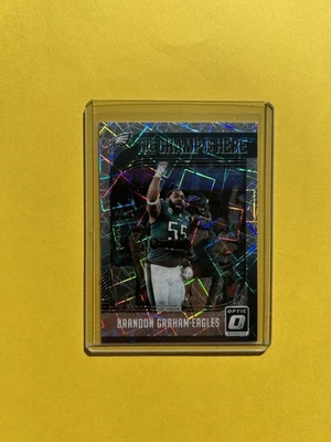 2018 Donruss Optic - The Champ is Here Brandon Graham #TCH-BG - Image 1 of 2