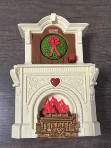 Fisher Price Loving Family Home For The Holidays Lights Sounds Fireplace - Picture 1 of 7
