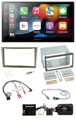 Pioneer DAB Bluetooth 2DIN USB Lenkrad Autoradio für Opel Corsa D Astra H Zafira - Bild 1 von 4