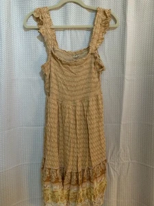 Maurice's Womens XL Tan Patterned Sundress - Picture 1 of 6