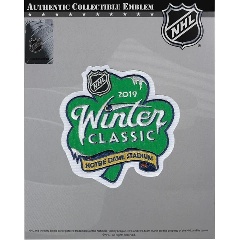 2019 NHL Winter Classic Jersey Patch Chicago Blackhawks Vs Boston Bruins Cover