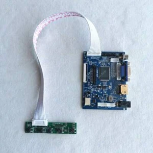 Passend für TTL 50 Pin 1 Kanal 6-Bit 800*600 Display Bildschirm HDMI + VGA + AV Controller Platine Kit - Bild 1 von 4