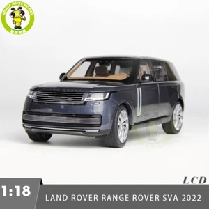 Modellino auto giocattolo 1/18 LCD Land Rover Range Rover SVA 2022 blu pressofuso - Foto 1 di 15