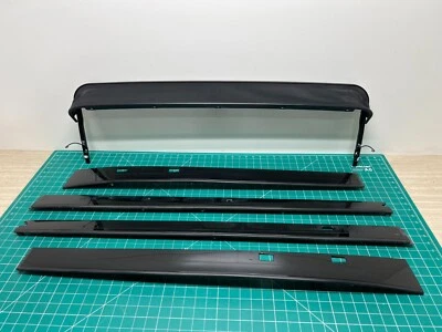 13-14 HYUNDAI SANTA FE CUBIERTA CORREDIZO MOLDEADA CON DEFLECTOR DE VIENTO JUEGO OEM Foto 1 de 4