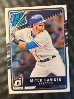2017 Donruss Optic Rated Rookie #64 Mitch Haniger RC Rookie Mariners - Image 1 of 2