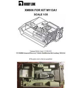 Hobby Link 1/35 XM806 Recovery Conversion Set for M113A1 kits - Picture 1 of 1