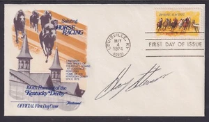 Gary Stevens, American Jockey, Kentucky Derby Winner, signed Horse Racing FDC - Picture 1 of 1