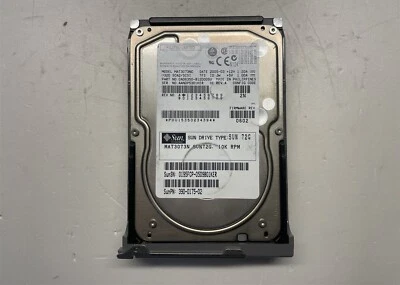 Sun XRA-SC1CA-73G10k 73GB 10K RPM Ultra-320 SCSI 80-Pin 3.5" Disk Drive  - Image 1 of 4