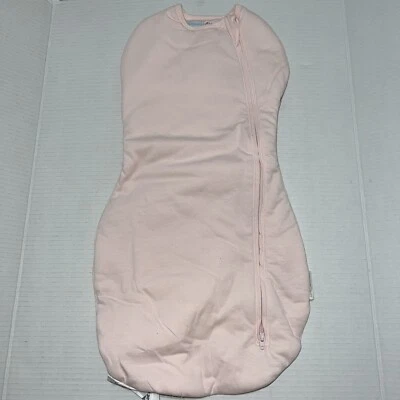 Envoltura para bebé de algodón orgánico Sleepea - Talla M - Rosa rosa Foto 1 de 4