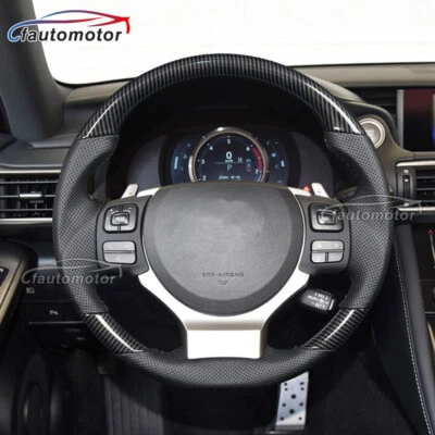 Volante de fibra de carbono Hydro-Dip apto para Lexus IS200 IS250 RC NX GS F 2015+ Foto 1 de 4