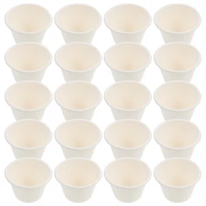50pcs Disposable Ice Cream Cups Dessert Bowls Pulp Cups Yogurt Packaging Cups - Picture 1 of 12