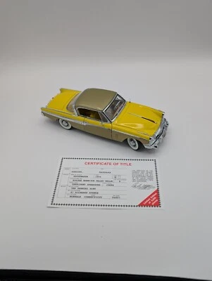 DANBURY MINT LIMITED EDITION 1955 STUDEBAKER PRESIDENT SPEEDSTER *RARE *W/ COA - Image 1 of 2