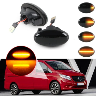 Dynamic LED Signal Side Marker Light For Benz Vito W447 2014-2020 W639 2003-2014 - Image 1 of 4