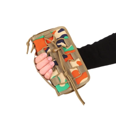 Tactical Card Bag Wallet EDC Molle Pouch Waterproof Key Holder Money Case Pack - Image 1 of 4