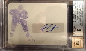 2015-16 Jakob Chychrun ITG Heroes & Prospects BGS 9 ROOKIE AUTO PRINT PLATE 1/1 - Picture 1 of 1