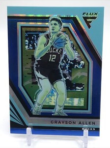 2022-23 Panini Flux Basketball #63 Grayson Allen Blue Prizm /99 Milwaukee Bucks
