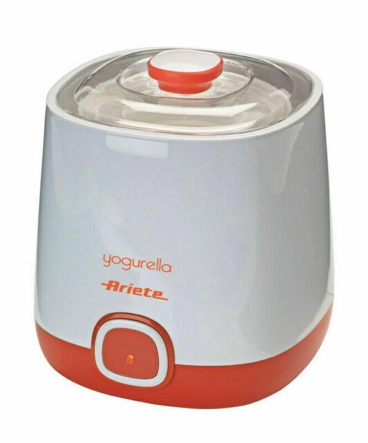 Ariete Yogurella 0621 Yogurtiera Compatta 1L - Grigia/Rossa