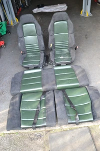BMW e36 m3 GT vader seats interior green alcantara ultra rare (read description) - Picture 1 of 4