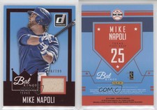 2016 Panini Donruss Bat Kings Red /199 Mike Napoli #BK-MN