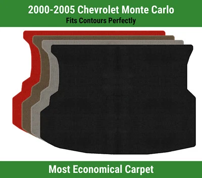Alfombrilla de maletero Lloyd Velourtex para '00-05 Monte Carlo con contorno negro Chevy pajarita Foto 1 de 4