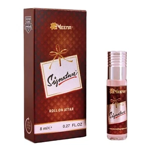 Meena Signature Roll On Attar (6ml) Long Lasting Fragrance Buy 2 Get 1 Free - Picture 1 of 3