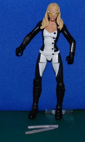 Marvel Legends Red Onslaught BAF Wave-Mockingbird-Loose & Complete - No BAF Part Cover