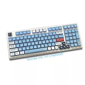 Anime PBT Keycaps Set EVANGELION Proto Tpye Unit 00 for MX Mechancial Keyboards - Picture 1 of 9