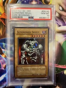 2004 Yugioh Summoned Skull Super Dark Beginning 1 DB1 PSA 10 Low Pop - Picture 1 of 2