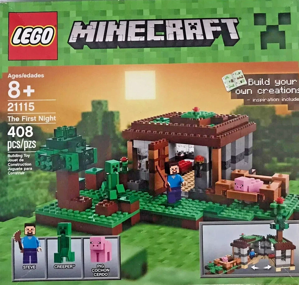Minecraft Lego The First Night 21115 May Be Missing Parts - Image 1 of 1