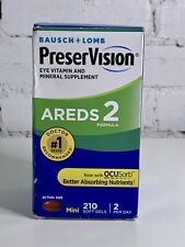 Bausch & Lomb PreserVision AREDS 2 Formula Eye Supplement 210 8/24