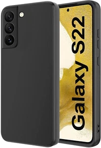 Pour Samsung Galaxy S22 Housse de Protection Mate Légère Ultra Mince Noir - Photo 1 sur 1
