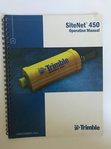 SiteNet 450 operation manual book - Bild 1 von 2