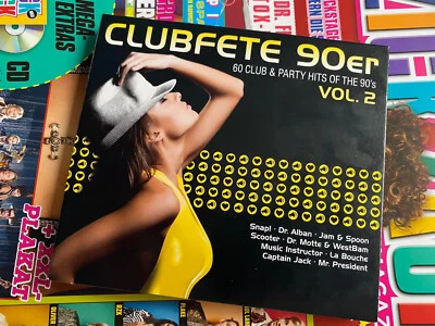 CLUBFETE 90ER VOL. 2 (3CD) Neuwertig - Bild 1 von 2